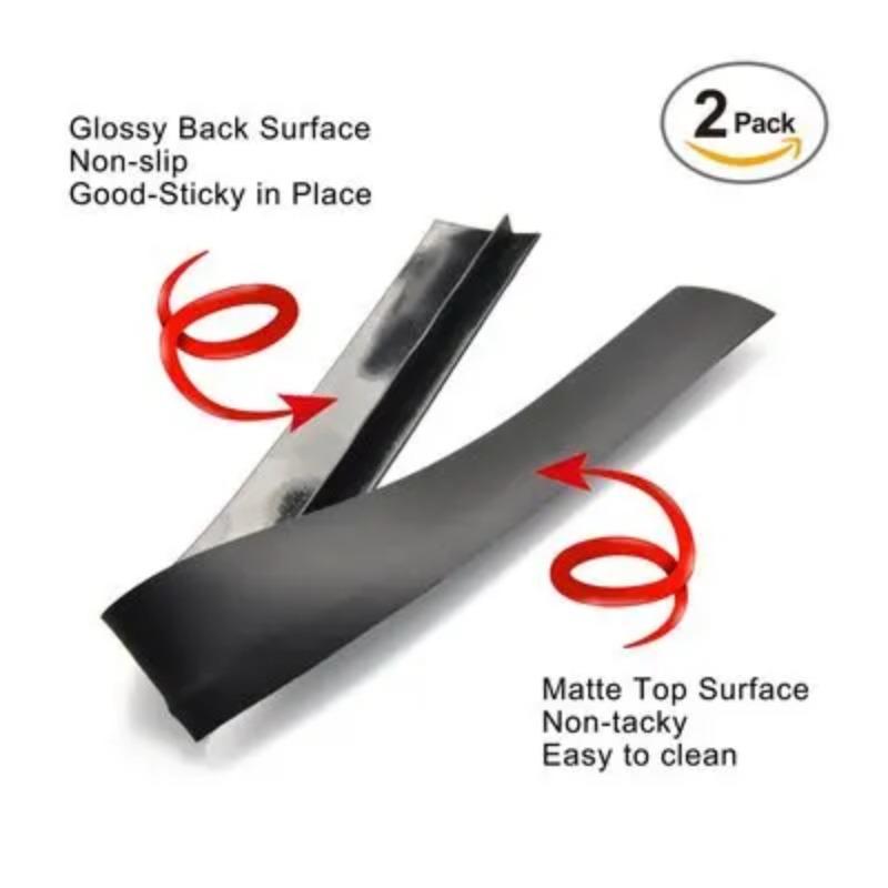 Силиконовая крышка для кухонной плиты, длинная и широкая крышка, 2 шт., для защиты от разливов