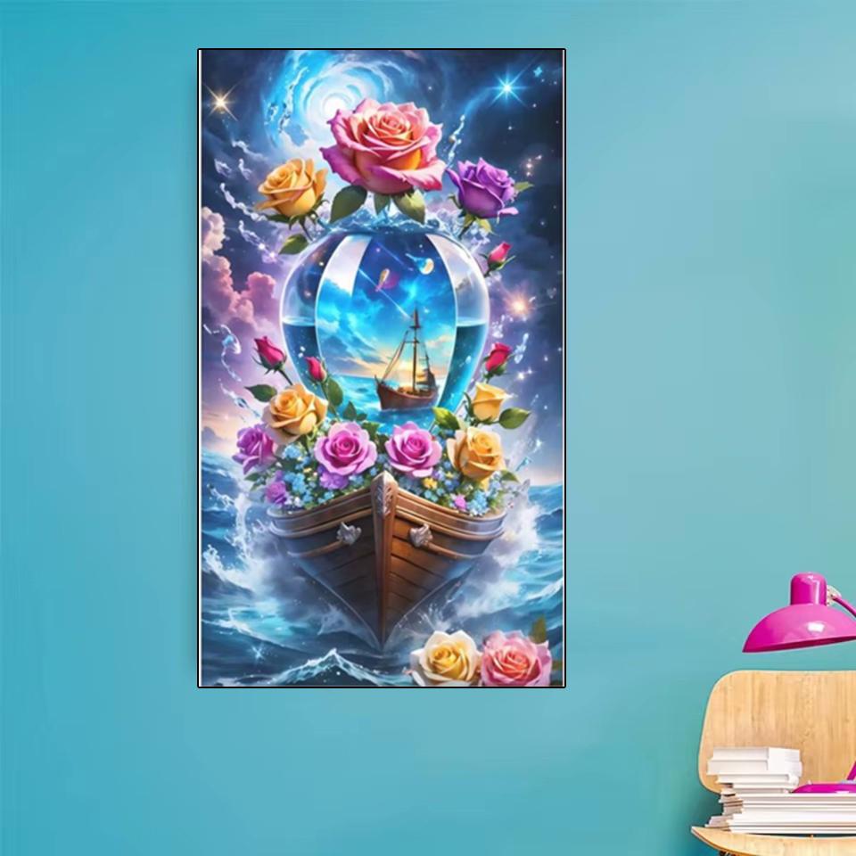 Dream Book 5DDIY Алмазная картина Пейзаж Алмазная вышивка крестом Алмазное искусство Кристалл Домашнее украшение