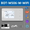 Beok Tuya Heating/Cooling Wifi Thermostat for Gas Boiler Daily Programmable Low Power Battery Temperature Controller