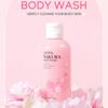 LAIKOU Sakura Body Wash Shower Gels 100ml Lotion Smooth Gentle Cleansing Moisturizing Brighten Shrink Pores Repaire Body Care