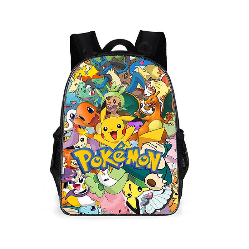 Pokémon Pokémon Backpack Student School Bag Cartoon Anime Backpack