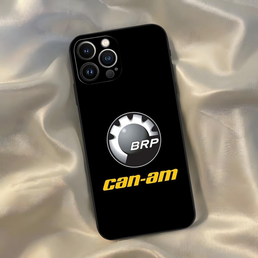 Чехол для телефона Can Am Can-am Team для iPhone 16 15 14 13 12 11 Pro Max Xr X Xs Mini 8 Plus SE 2022 Черный Мягкий Силиконовый Чехол