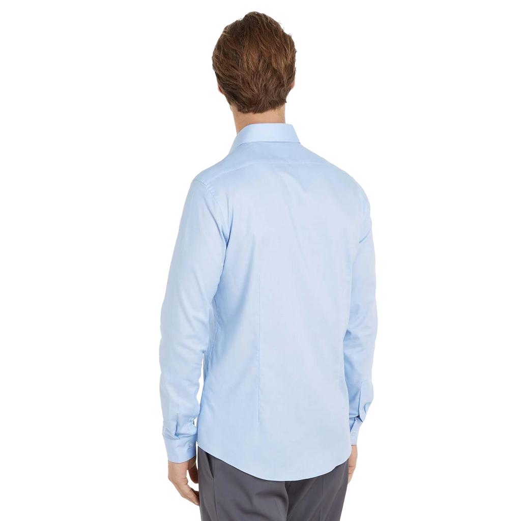 Calvin Klein Mens Micro Structured Slim Shirt