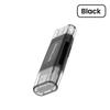 Устройство чтения карт 4-в-1 USB 2.0, двойной разъем Type-C и USB-A, кард-ридер для карт памяти SD TF, портативный адаптер для карт Micro SD/SD для ноутбука, телефона Android, камеры