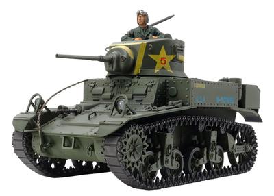 Tamiya Военная миниатюра Американский легкий танк M3 Stuart поздняя модель пластиковая модель 35360 1/35 № 360