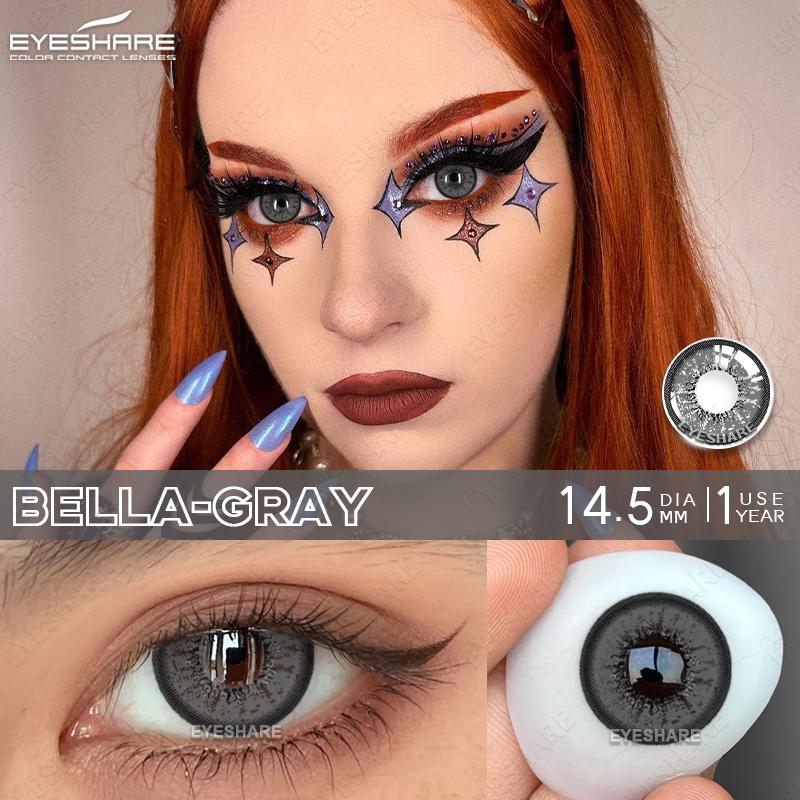 Eyeshare Цветные контактные линзы Костюм персонажа на Хэллоуин Выставка комиксов КОСПЛЕЙ Доступные цветные контактные линзы Кроваво-красные линзы для очков