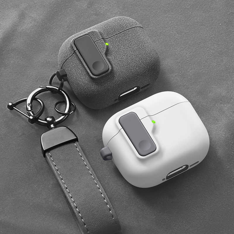 Новый жесткий защитный чехол для AirPods 4 с магнитной защелкой Гибридный чехол Роскошная защитная крышка для Apple AirPods pro2 3 1/2