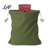 Adjustable Belt Bag Collapsible Foraging with Belt Canvas And PU Leather Waist Gardening Accessories for Harvesting Pouch Hands Free Picking Fruits