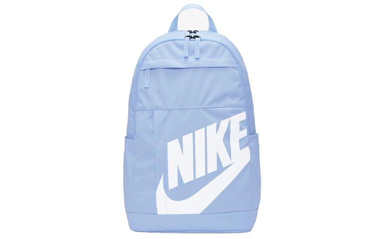 Nike Polyester Backpack Regular Unisex Light Blue