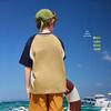 Спортивная футболка ASK JUNIOR для мальчиков, быстросохнущая, с цветовыми блоками