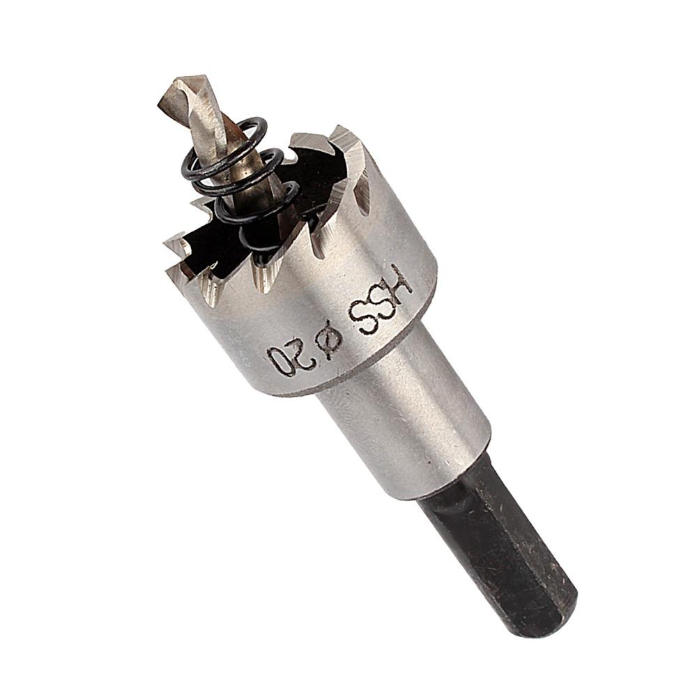20mm Diameter Drill Bit Hole Saw Triangular Shank Metal Drill Bit For Wood Drilling