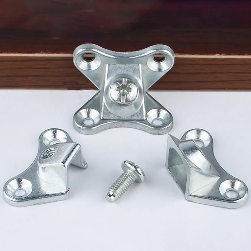 5Pcs Corner Brackets Screws L-Shaped Butterfly Support Connector Removable Combination Fasteners Right Angle Bracket Corner Code