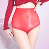 High-Waisted Transparent Shiny Seamless Lingerie Panties