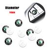 2025 New 10/20Pcs 14mm Car Key Emblem Stickers Auto Control Key Logo Decal For Skoda Octavia Rapid Fabia Yeti Superb A5 A7 VRS V