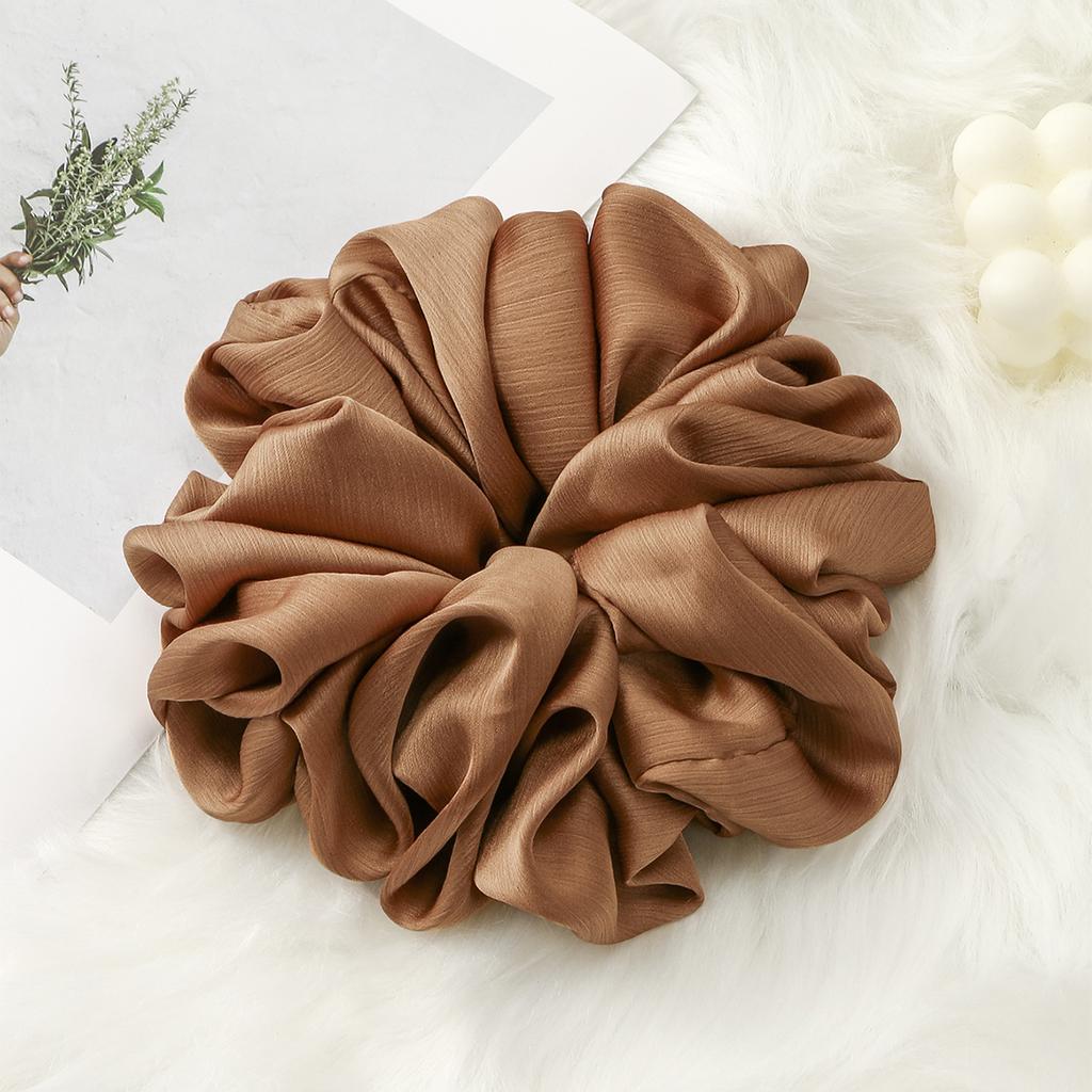 Модные мусульманские резинки для волос с принтом, большие премиальные оверсайз, Малайзия, шифон, большой размер, мусульманские резинки для хиджаба