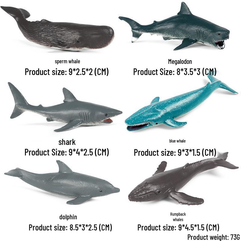 Набор игрушек-моделей морских животных «Императорский пингвин» для детей