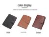 Men's Genuine Leather RFID Tri-Fold Wallet & Card Holder