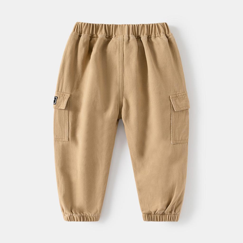 Весенние новые детские модные и досуговые брюки, брюки для мальчиков, модные повседневные детские брюки с лейблом Baby Label