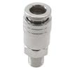 Thread Female Head Pneumatic Connector Coupler Coupling Connector EU Standard For Air Compressor G1/4 Male Thread Pneumatic
