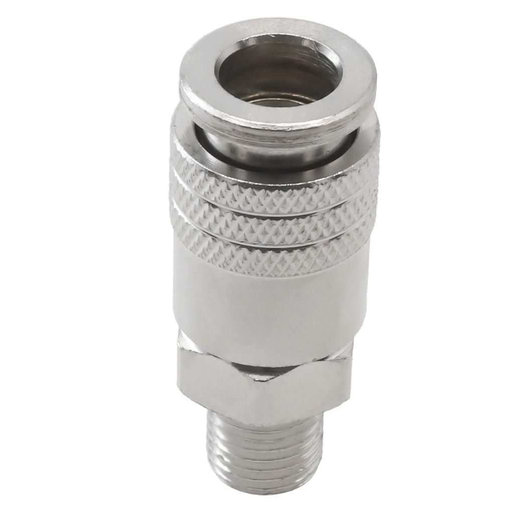 Thread Female Head Pneumatic Connector Coupler Coupling Connector EU Standard For Air Compressor G1/4 Male Thread Pneumatic
