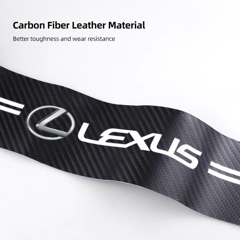 AAPD1 5Pcs Car Door Sticker Threshold Anti Scratch Decals Accessories For Lexus F SPORT ES RX NX LS UX LM LX GX LC RZ IS CT GS RC HS S