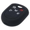 4/5 Buttons Car Key Cover Silicone Car Key Box Accessories Silicone Case for Ford Car