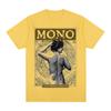 MONO Band Нишевый Музыкальный Фестиваль Винтажная футболка Японский Пост-рок Хлопок Унисекс Футболка Новая ТИШОТКА Т-ШИРТКА Женские топы