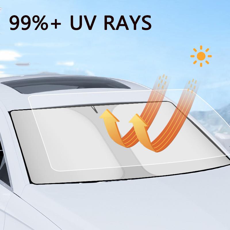 Солнцезащитный козырек на окно автомобиля, солнцезащитный козырек на лобовое стекло, защитный козырек на лобовое стекло, складная автозащита от ультрафиолета, автомобильные аксессуары