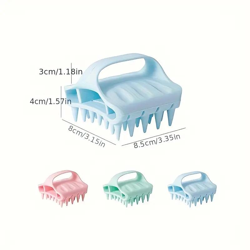 Новый шампунь артефакт силиконовая расческа для шампуня массаж кожи головы голова специальный шампунь очистка ванная комната расческа для шампуня