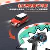 DEERC 1/76 Scale BMW Mini Cooper RC Car, 30 Minutes of Continuous Use, Super Mini Remote Control, Full Proportional Control, 2.4GHz, Technical Approva