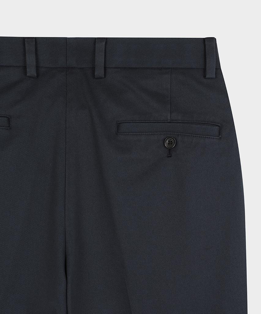 BROOKS BROTHERS Классический крой Тяжелый Хлопок Advantage (военно-морской флот) (Bbpcmm6681Q)