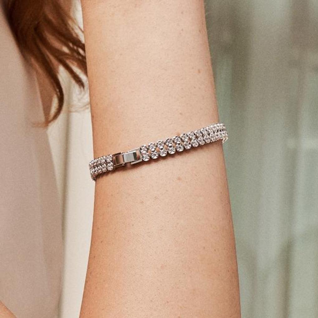 Blooming Round Cubic Bracelet OTB122916QWW