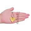 Metal Guitar Pick Necklace Zinc Alloy 1.2mm Thickness with   Chain