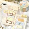 Soft Color Tape Writable Labels Washi Roll, Decorative Patterns Art Craft Smudge Proof Sticker Masking for Scrapbook, Journals, Planners, Card Making
