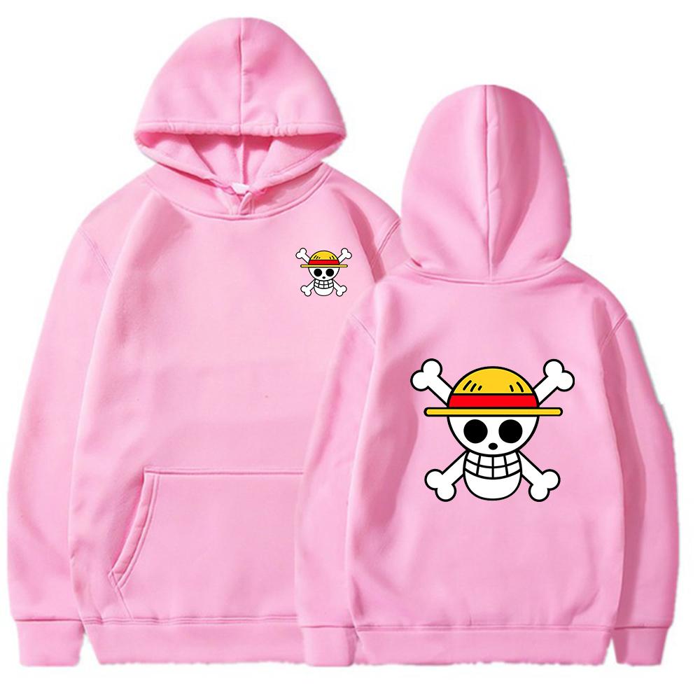 Anime One Piece Hoodies Men Women Autumn Fashion Casual Pullovers Harajuku Hip Hop Sweatshirts Unisex Cozy Tops