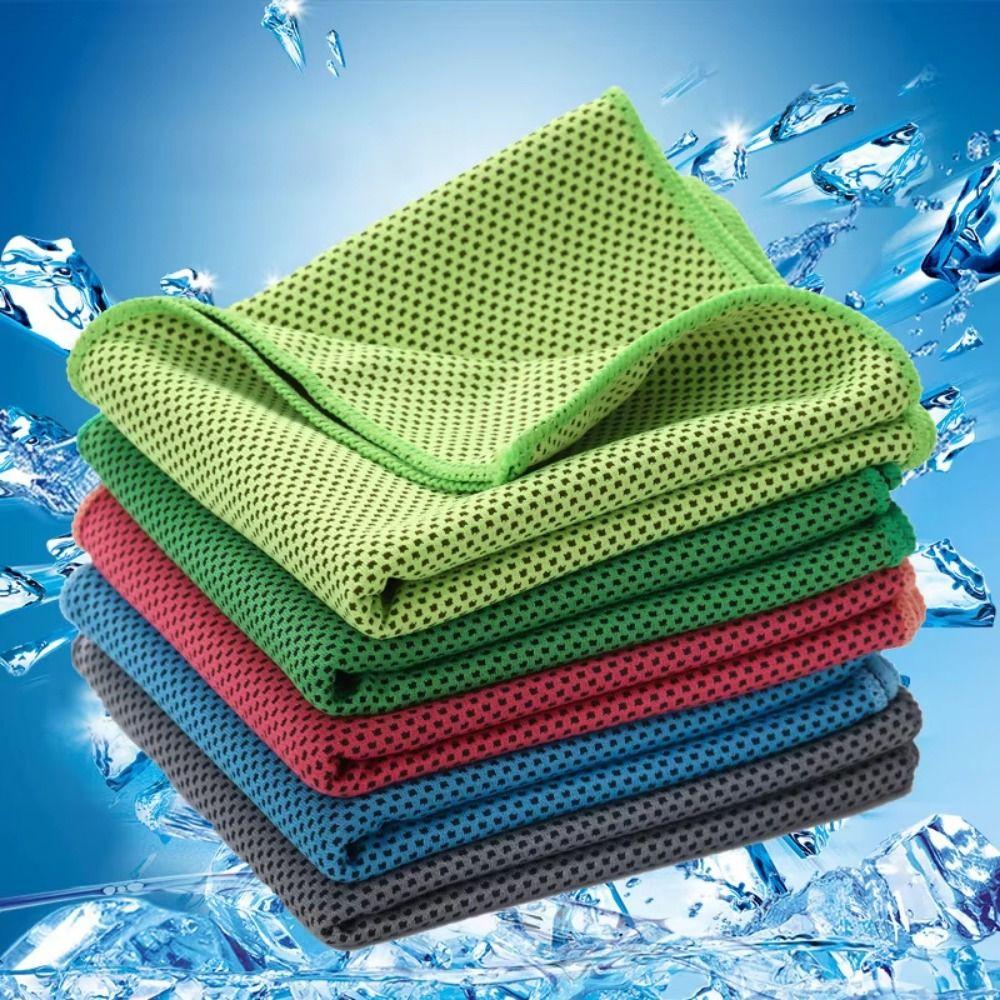 Portable Cold Sweat Absorbent Towel Quick Drying Sport Towels Ultralight Outdoor Cooling Towel  Gym