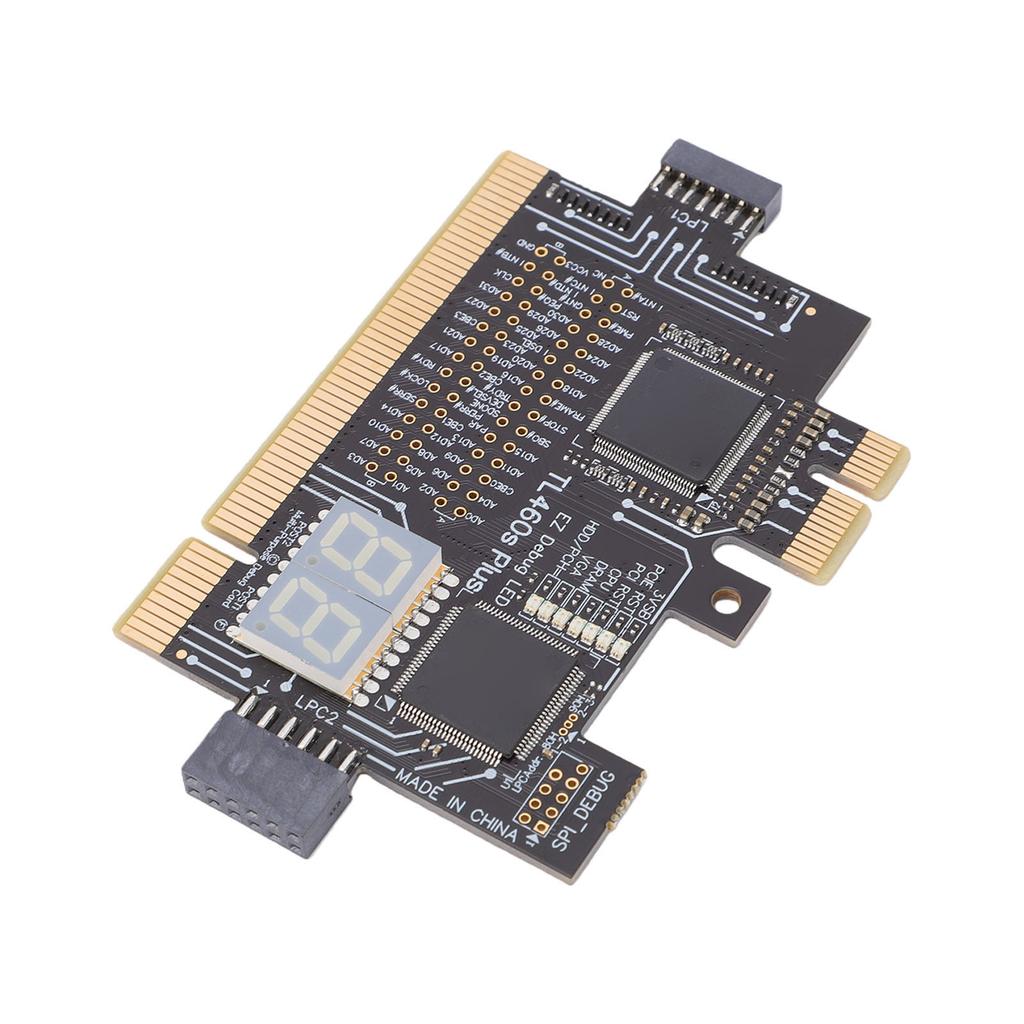 Диагностическая карта материнской платы LPC Debug Card Анализатор-тестер для диагностики материнских плат для сборки и обслуживания компьютеров