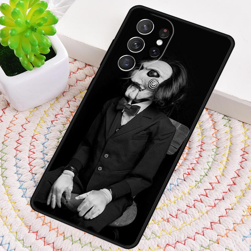 Чехол из ТПУ для телефона с рисунком куклы-пилы для Samsung Galaxy note 10 pro S26 S25 S24 S23 S22 Ultra Plus S21 FE S20 Ударопрочный чехол