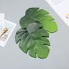 4/6pcs/set Plant Coasters EVA Simulation Turtleback Leaf Placemat Waterproof Non-slip Anti-scald Leaf Decorative Coffee Mat