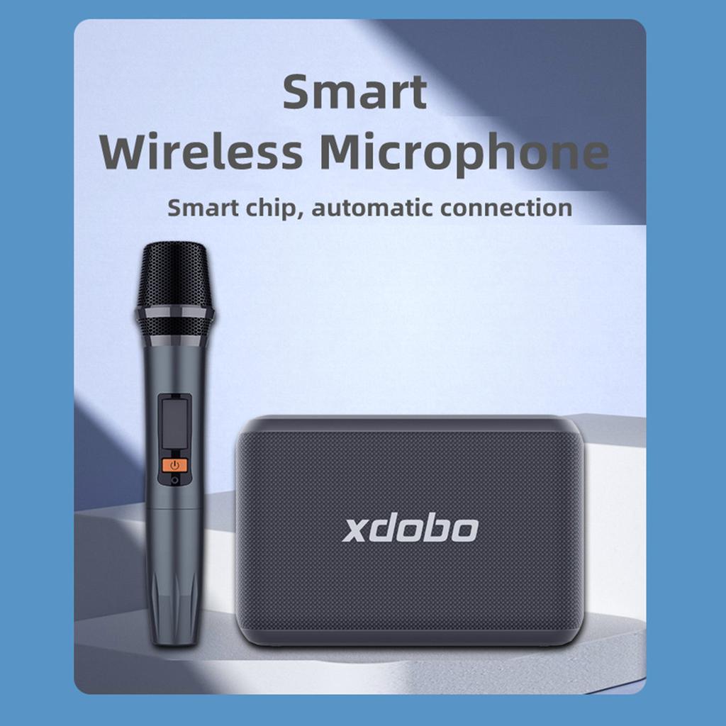 Портативная беспроводная колонка XDOBO X8 Pro с двумя микрофонами, технология BT5.2, водонепроницаемость IPX5