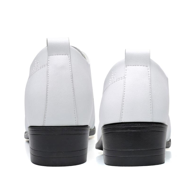 Height Increasing Men Dress Elevator Shoes Increased Mens Business Formal Shoes Youth Men's Suit Wedding Oxfords
