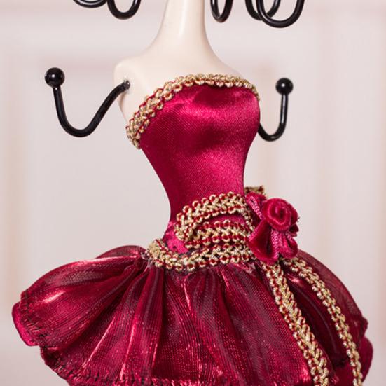 Элегантная подставка для ювелирных изделий, широкое применение, съемный популярный популярный держатель для ювелирных изделий уникальной формы для настольного компьютера