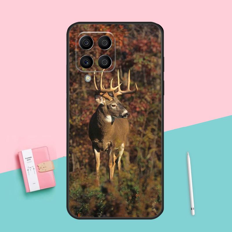 Deer Hunting Camo For Samsung Galaxy M12 M16 M34 M11 M35 M21 M06 M33 M13 M53 M31 M55 M15 M14 M54 M32 M52 Case