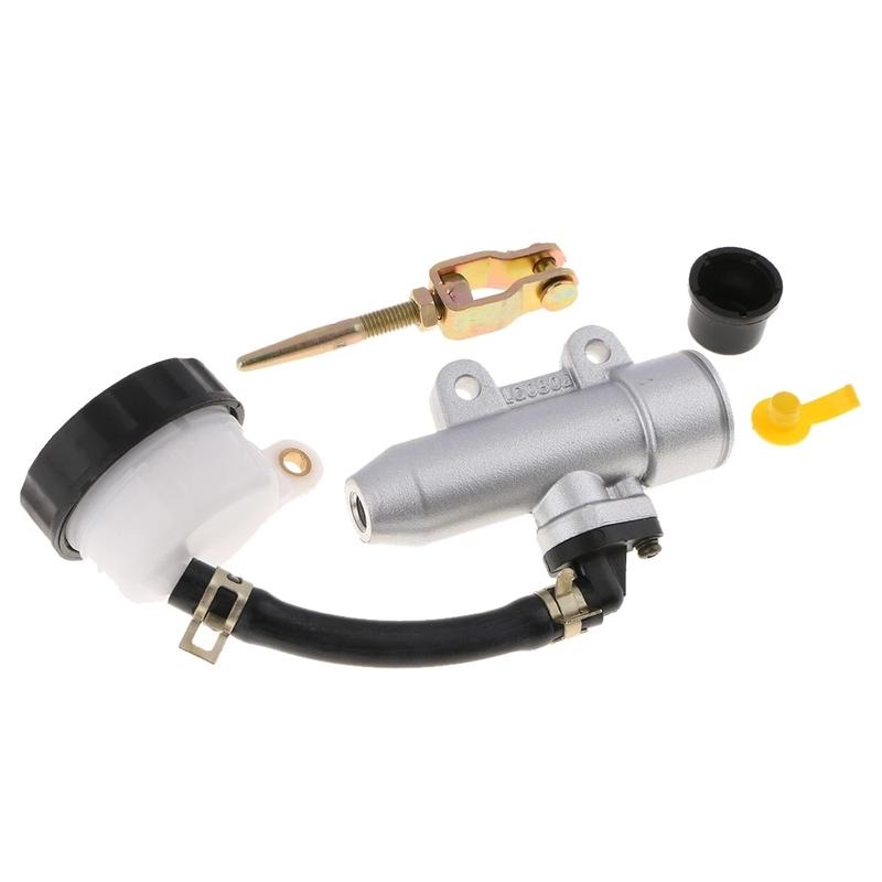 Motorcycle Brake Master Cylinder Assembly Foot Brake Master Cylinder Pump for CF500 ATV UTV Go Kart Quad 9010-080400