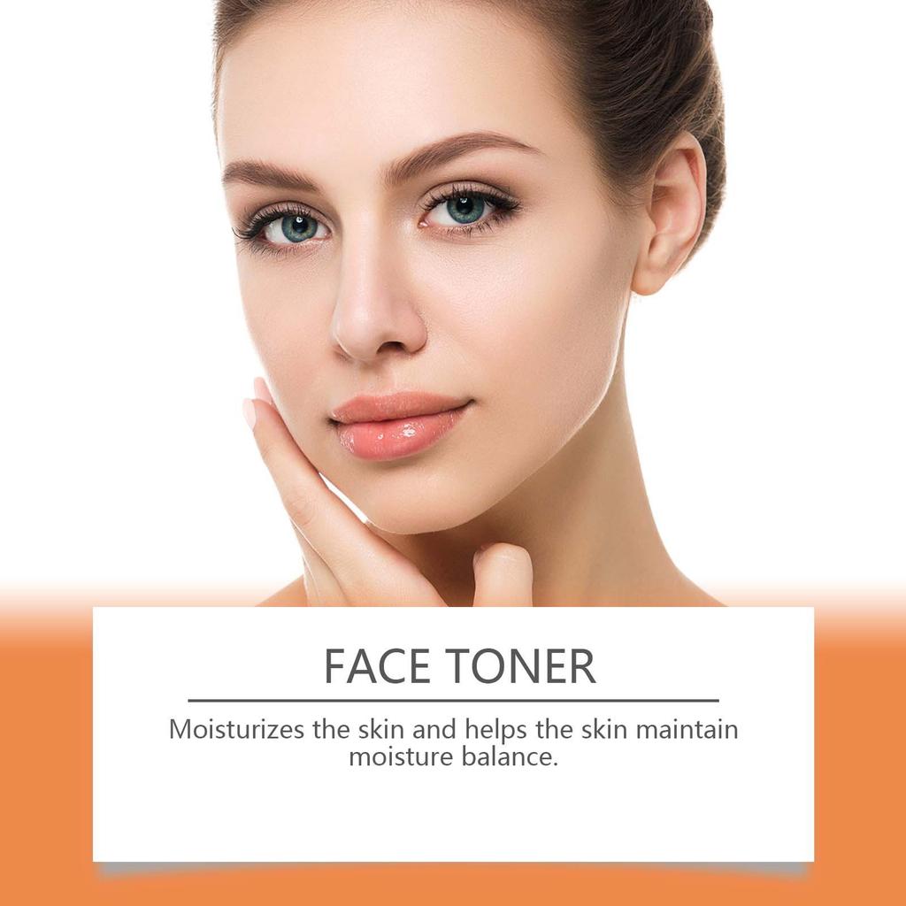 Vitamin C Facial Toner Gentle Hydrating Glow Skin Brightening Refreshing Softening Face Toner