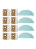 For Conga 8090 Ultra 9090 AI Robot Vacuum Mop Cloth Dust Bag Replacement Parts Cleaning Accessories Kit 13 Pieces Set