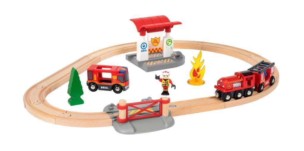 BRIO WORLD Набор для спасения людей при пожаре 33815