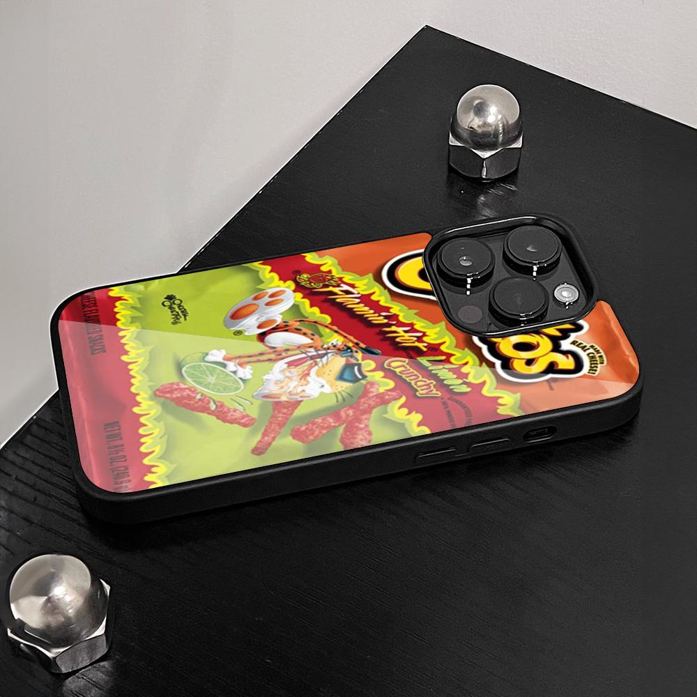snack food Cheetos Phone Case for Iphone 16 15 14 13 12 11 Pro Max Mini Plus Se Xr X Xs PC+TPU Cover