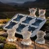 Мини-кубик льда в форме шотландской коровы – Очаровательные 3D-кубики льда, идеально подходят для напитков, вечеринок и подарков