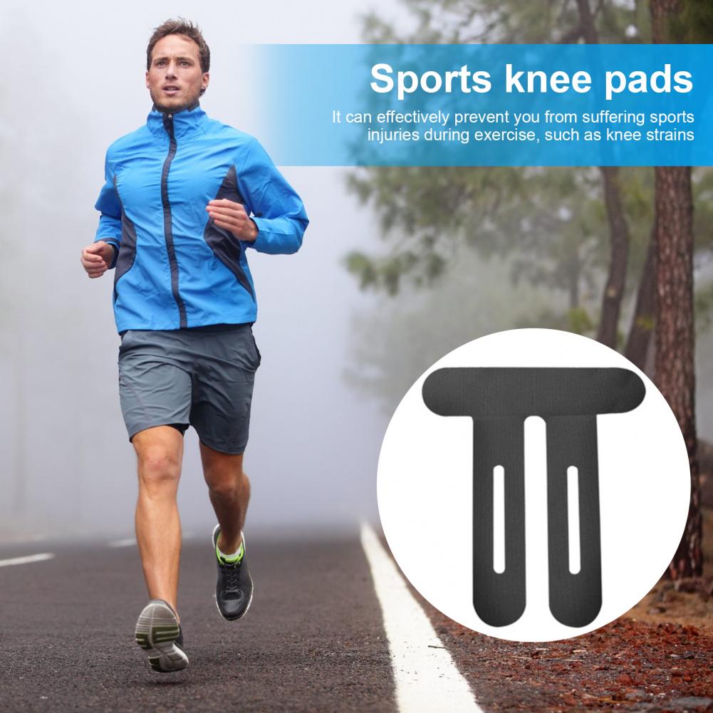 Лента для колена эластичная регулируемая кинезиологическая лента 10 шт предварительно нарезанная кинезиологическая лента для колена для бега походов верховой езды для мышц